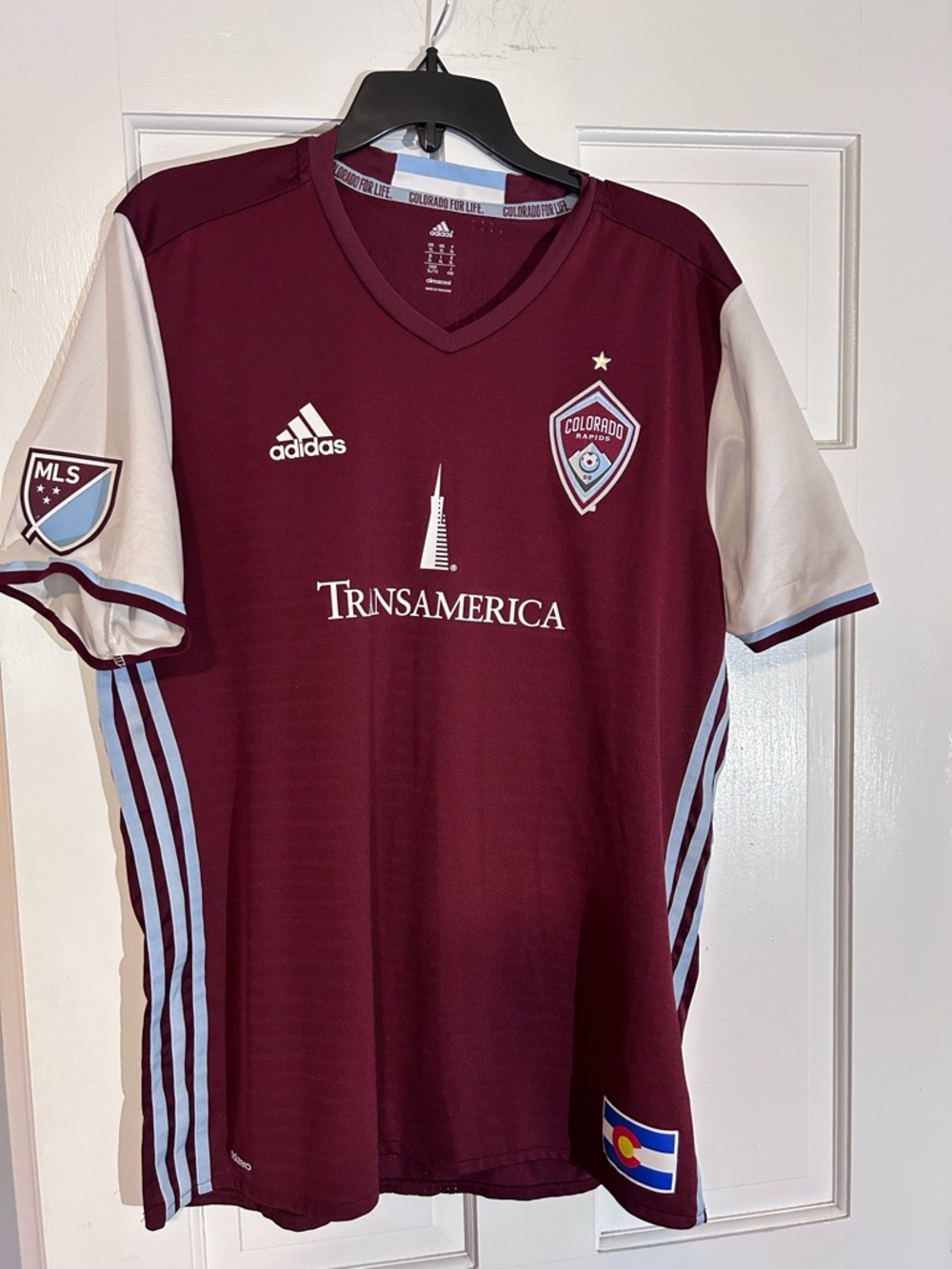 Colorado Rapids Adida Soccer Jersey XL